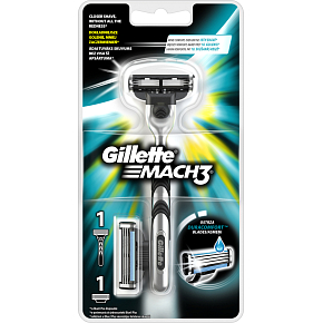 Gillette Mach3 Razor + 2 Blades