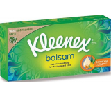 Kleenex Balsam hygienické kapesníky s výtažkem z měsíčku lékařského 3 vrstvé 64 kusů
