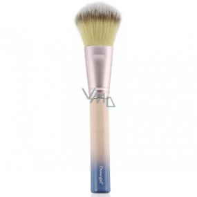Donegal Jungle cosmetic brush with extremely soft synthetic bristles for powder 16 cm