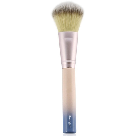 Donegal Jungle cosmetic brush with extremely soft synthetic bristles for powder 16 cm