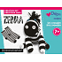 Ditipo Creative set - Zebra sock sewing 21 x 16 x 4 cm age 7+