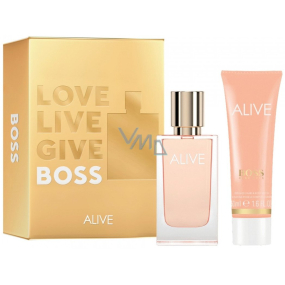 Hugo Boss Alive eau de parfum 30 ml + body lotion 50 ml, gift set for women