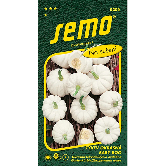 Semo Ornamental Pumpkin Baby Boo 1 g