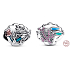 Sterling silver 925 Disney Little Mermaid Ariel, shell, bead for bracelet