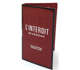 Givenchy L'Interdit Rouge Ultime eau de parfum for women 1 ml with spray, vial