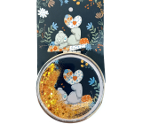 Me To You Cosmetic mirror with golden stars Teddy Bear 8 cm