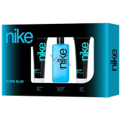 Nike Ultra Blue Man eau de toilette 100 ml + aftershave 75 ml + shower gel 75 ml, gift set for men