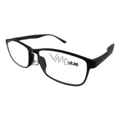 Berkeley Reading dioptric glasses +2 plastic black 1 piece MC2269