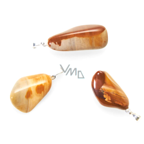 Limnoquartzite Troml pendant natural stone S, stone of the earth, purity and new beginnings
