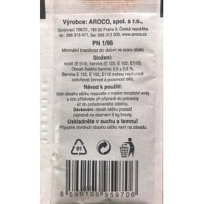Aroco powdered food coloring, strawberry red, 5 g Aroco powdered food coloring, strawberry red, 5 g
