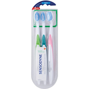 Sensodyne Expert Soft Toothbrushes for Sensitive Teeth, Tripack