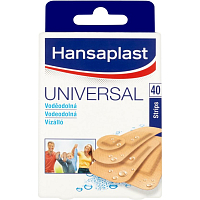 Hansaplast Universal Waterproof Plaster, 40 pcs
