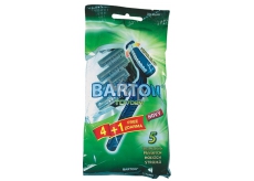 Barton 2-blade swinging razor for men 5 pieces TD702M