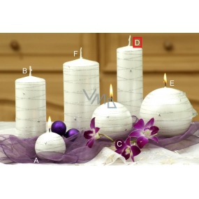 Lima Galaxy candle white cylinder 50 x 170 mm 1 piece