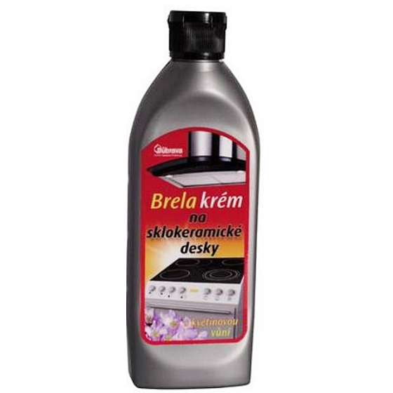 Brela cream for glass-ceramic cooktops with mild abrasive and polishing additive 250 ml