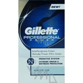 Gillette Professional Power Arctic Ice antiperspirant deodorant stick for men 45 ml