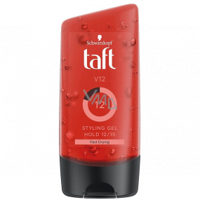 Taft Looks V12 Power Gel Fast Drying Speed Hold Hair Styling Gel 150 ml