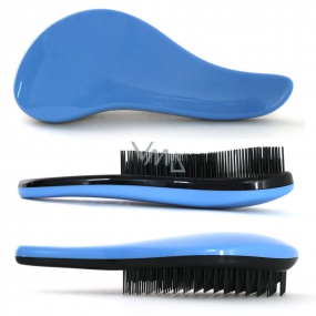 Dtangler Detangling Brush Brush for easy combing of hair 18.5 cm blue