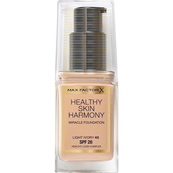 Max Factor Harmony Miracle Foundation Makeup 40 Light Ivory 30 ml