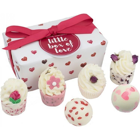 Bomb Cosmetics Luxury set full of love ball 2 x 30 g + block 4 x 50 g, cosmetic set