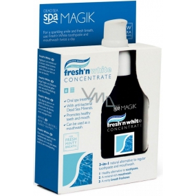 Spa Magik Dead Sea 2in1 Fresh breath and white teeth natural toothpaste + mouthwash 60 ml
