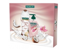 Palmolive kaz.SG 250ml Kokos + tek.mýd.250ml Orchid 9891