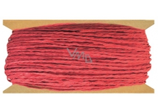 Red paper string 30 m