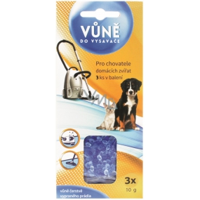 Kozák Vacuum Cleaner Fragrance Freshly Washed Laundry 3 x 10 g