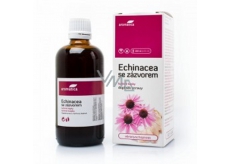 Aromatica Echinacea herbal drops with ginger for defense, immunity, anti-inflammatory, airways 100 ml