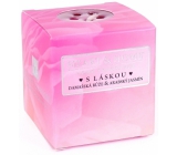 Heart & Home With love Soy scented candle without packaging burns for up to 15 hours 53 g