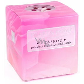 Heart & Home With love Soy scented candle without packaging burns for up to 15 hours 53 g