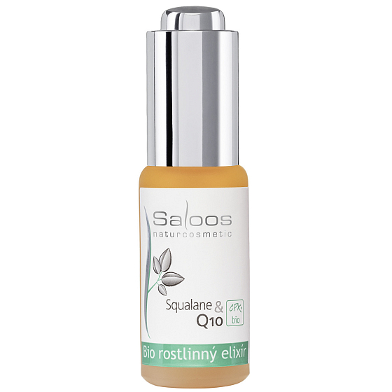 Saloos Bio Squalane & Q10 facial plant elixir for deep care of mature skin 20 ml