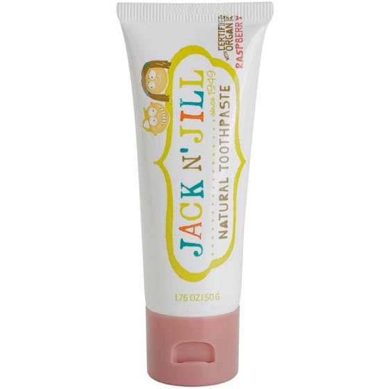 Jack N Jill BIO Raspberry natural toothpaste for children 50 g