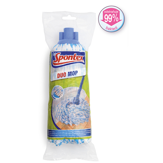 Spontex Duo Mop fringe mop microfiber replacement