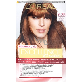 Loreal Paris Excellence Creme hair color 6.35 Light amber