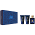Versace Dylan Blue Eau de Toilette for Men 50 ml + shower gel 50 ml + aftershave 50 ml, gift set