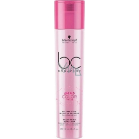 Schwarzkopf Professional BC Bonacure pH 4.5 Color Freeze Sulfate micellar shampoo without sulphate content for colored hair 250 ml