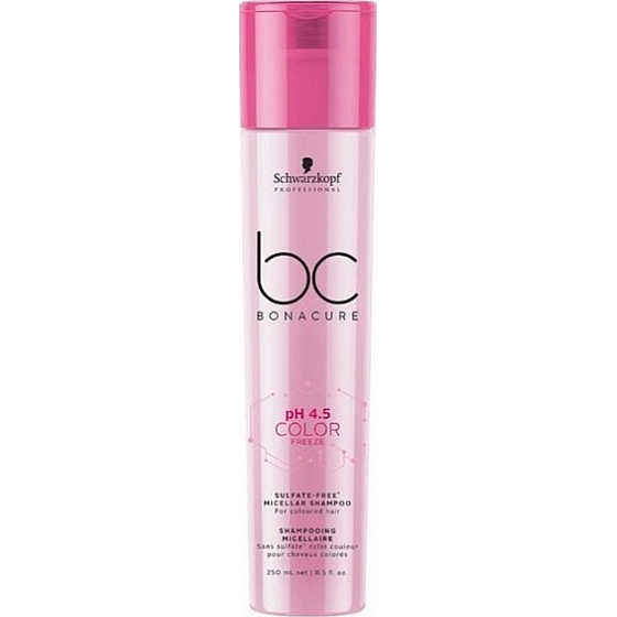 Schwarzkopf Professional BC Bonacure pH 4.5 Color Freeze Sulfate micellar shampoo without sulphate content for colored hair 250 ml