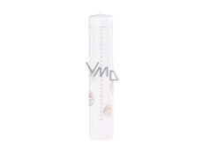 CANDLE 50x250mm print calendar white