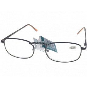 Berkeley Reading glasses +3.5 brown metal 1 piece MC2005