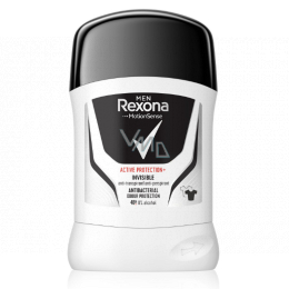 Rexona Active Protection + Invisible solid antiperspirant deodorant stick  for women 40 ml - VMD parfumerie - drogerie