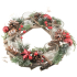 Advent wreath for candles from twigs with cones 30 cm