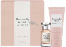 Abercrombie & Fitch Authentic Woman Eau de Parfum for Women 50 ml + Body Lotion 200 ml, gift set