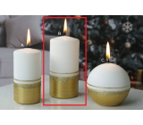 Lima Aroma line candle gold cylinder 60 x 120 mm 1 piece