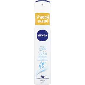 Nivea Fresh Natural antiperspirant deodorant spray for women 200 ml