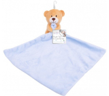 First Steps Sleepwalker with plush head Teddy bear blue 24 x 26 cm