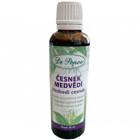 Dr. Popov Garlic bear herbal drops dietary supplement 50 ml