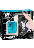 Playboy You 2.0 Loading Eau de Toilette for men 60 ml + shower gel 250 ml, gift set for men