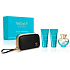 Versace Dylan Turquoise eau de toilette for women 100 ml + body lotion 100 ml + shower gel 100 ml + cosmetic bag, gift set for women