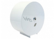 Jumbo zásobník na toaletní papír kovový bílý G20 K+Z 30 cm